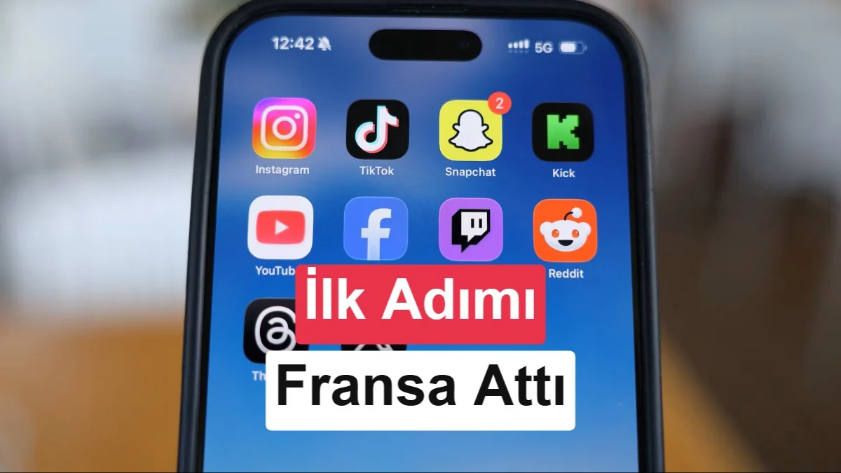15 yaş altına sosyal medyayı yasaklayan ilk AB ülkesi Fransa oldu