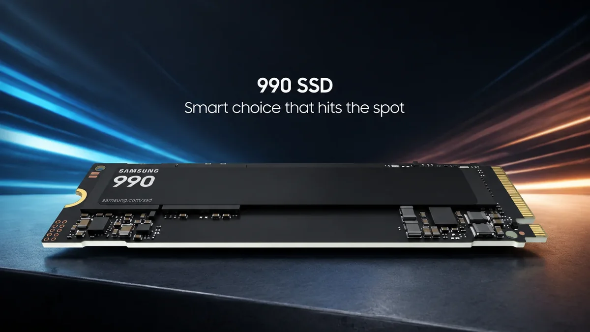 7.250 MB/s hız ve 2 TB kapasite: Samsung 990 SSD tanıtıldı!