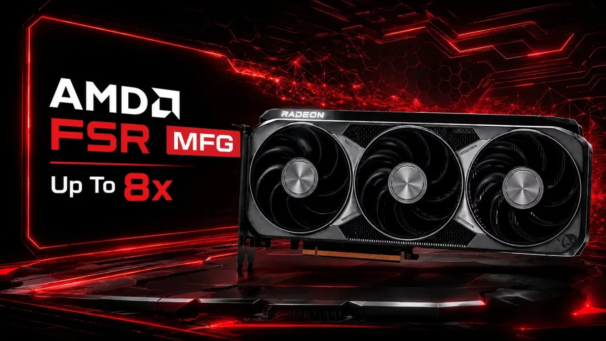 AMD Radeon MFG 8x ve Yeni FSR Seçeneklerini Test Ediyor