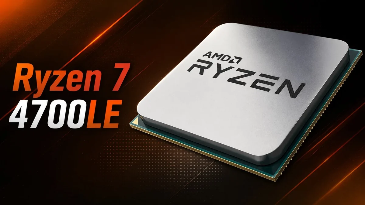 AMD, Zen 2 mimarisini geri getirdi: Ryzen 7 4700LE ortaya çıktı