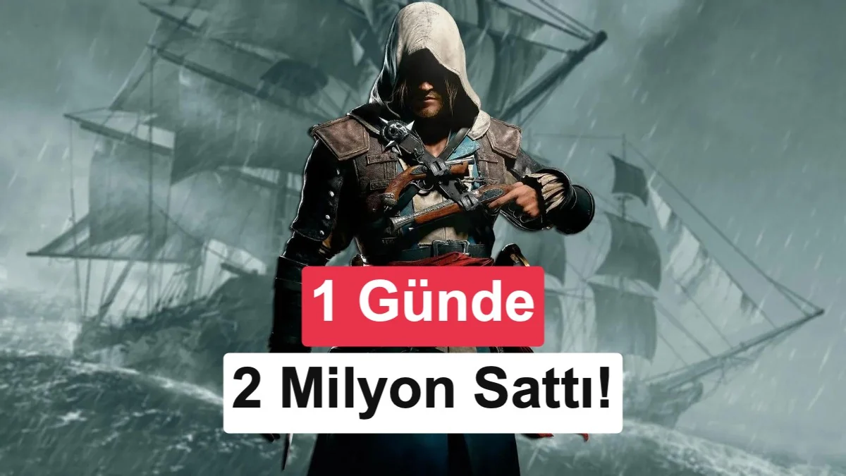 Assassin's Creed Black Flag Resynced'den rekor satış!