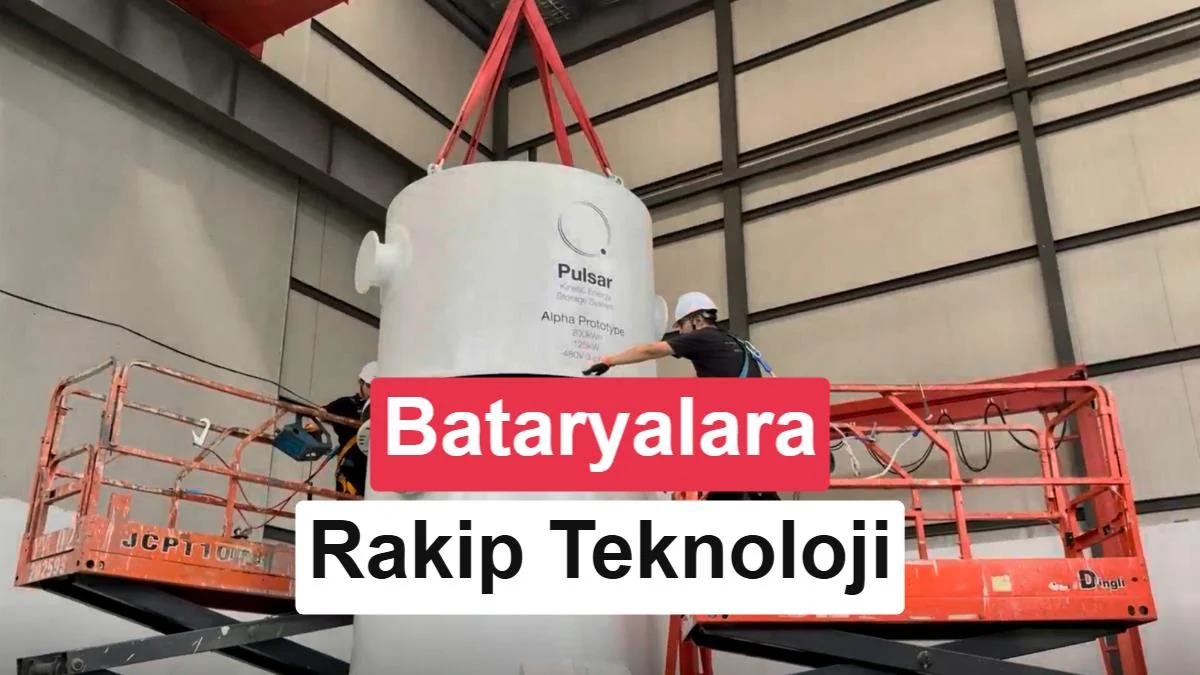 Bataryalara alternatif teknoloji: Dünyanın en büyük volan enerji depolama sistemi geliyor