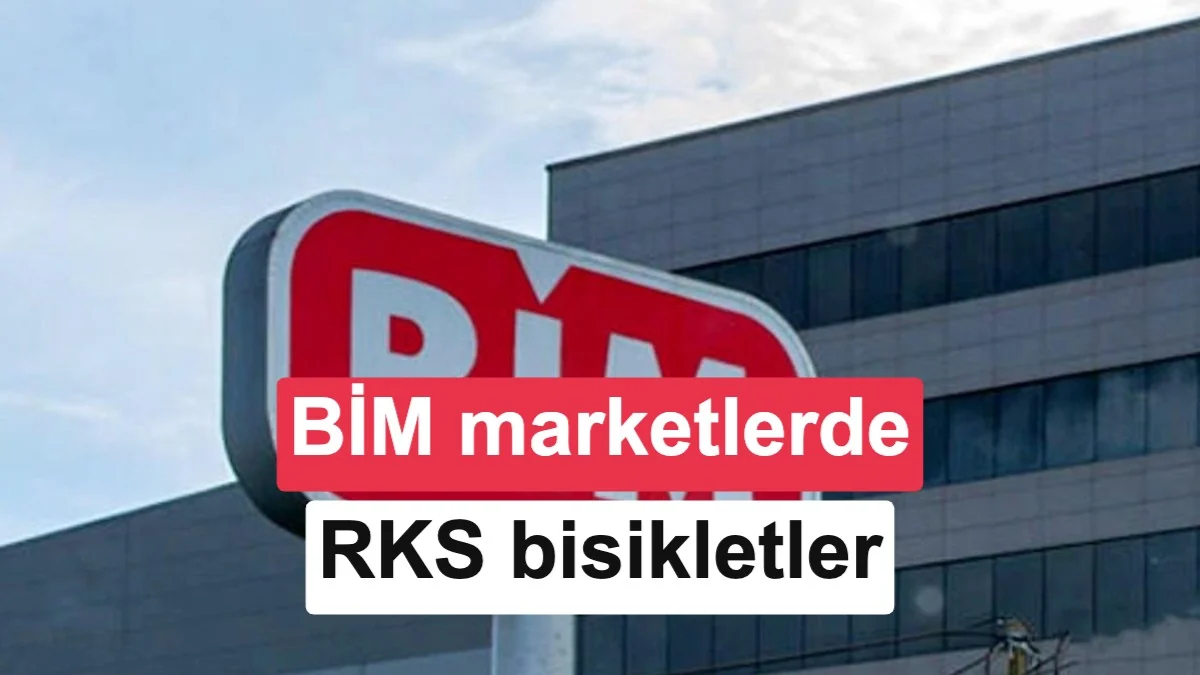 BİM marketler RKS elektrikli bisikletler satacak