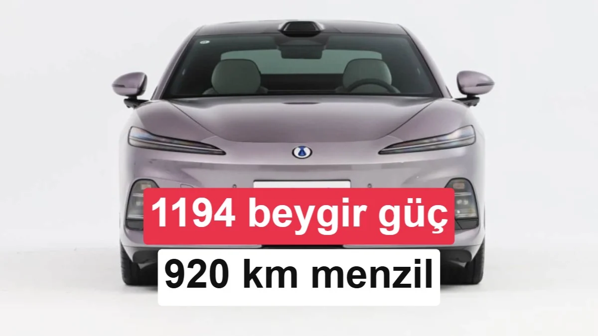 BYD Denza Z9S'in kabini ortaya çıktı: 1194 beygirlik Çinli canavar