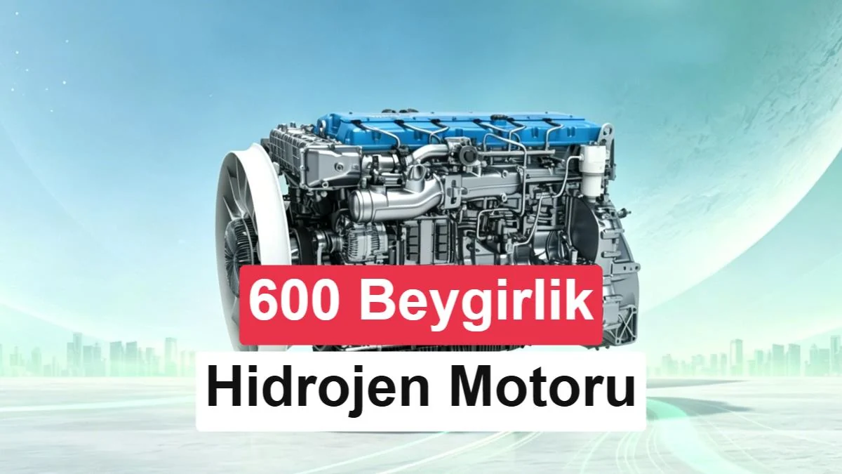 Çin hidrojen motorunda bir ilke imza attı: 600 beygirlik dev motor testleri geçti