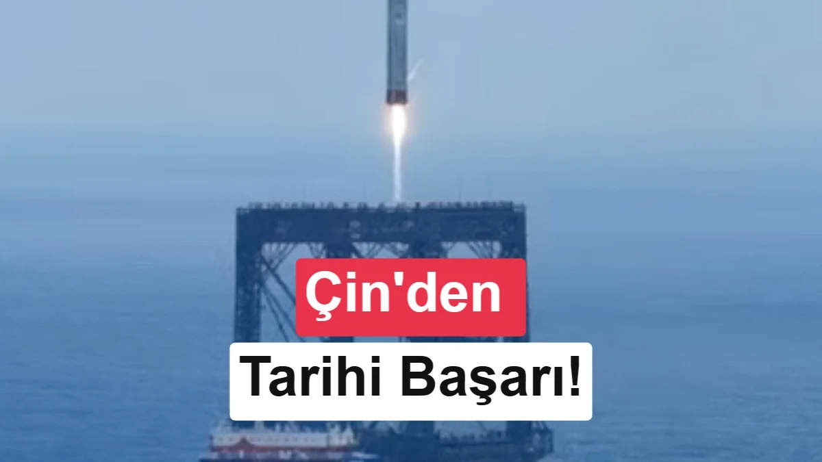 Çin'den tarihi başarı: İlk yeniden kullanılabilir roketini yakaladı!