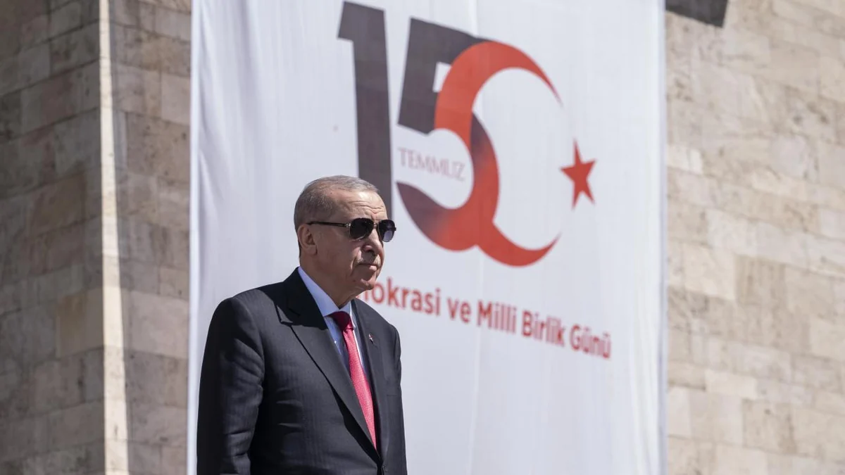 Cumhurbaşkanı Erdoğan'dan 15 Temmuz Demokrasi ve Milli Birlik Günü paylaşımı