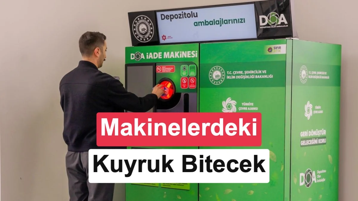 DOA makinelerine kısıtlama geliyor: TC ve telefon no kalkıyor