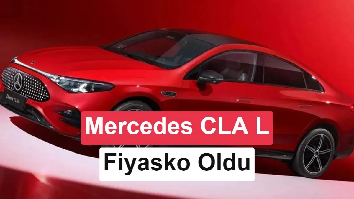 Elektrikli Mercedes CLA L, Çin'de fiyaskoya dönüştü: Üretimi durduruldu