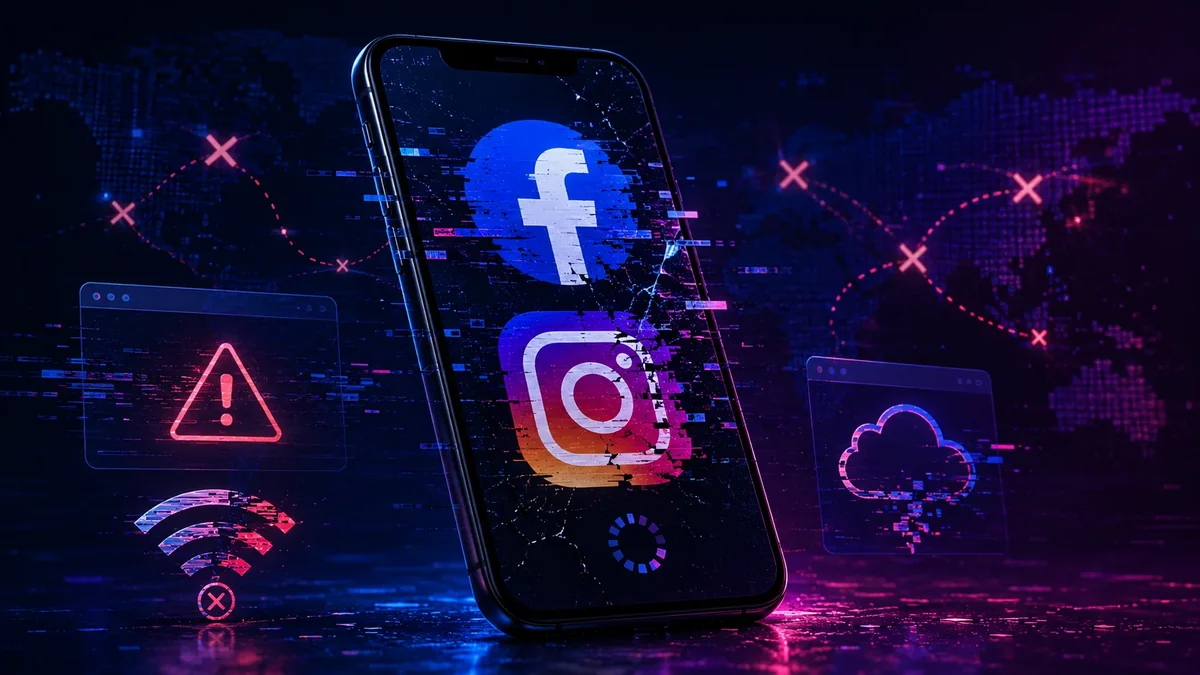 Facebook ve Instagram çöktü mü?