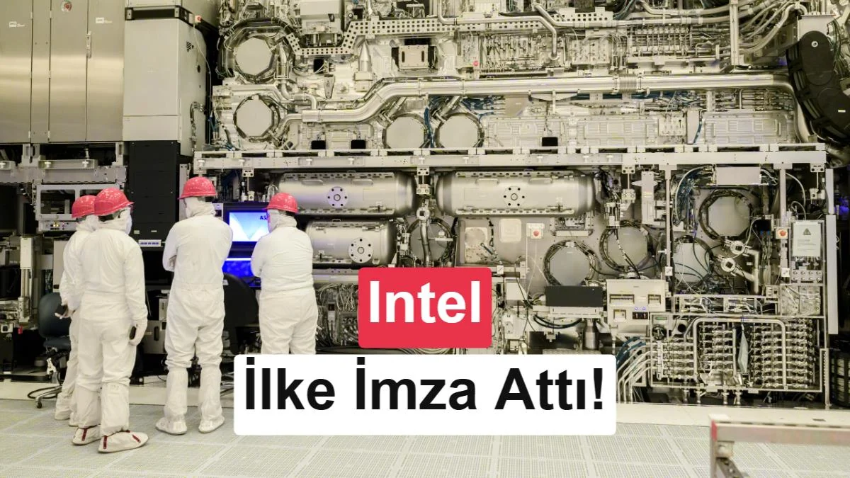 Intel'den tarihi başarı: ASML'nin High-NA EUV teknolojisi ilk kez yüksek hacimli üretimde