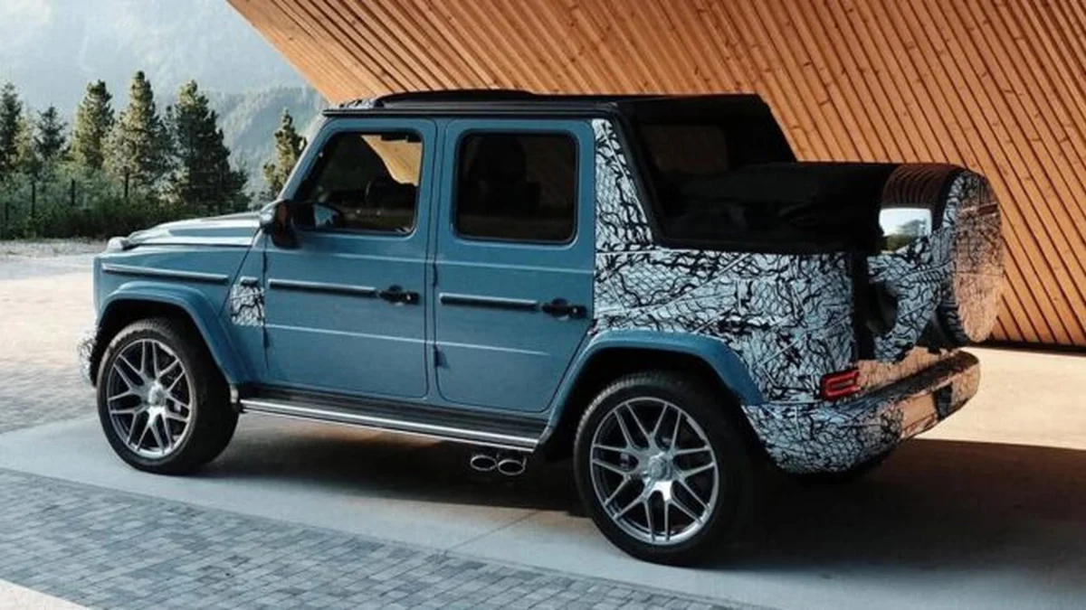 Mercedes-Benz G-Class Cabrio için yeni fotoğraflar paylaşıldı