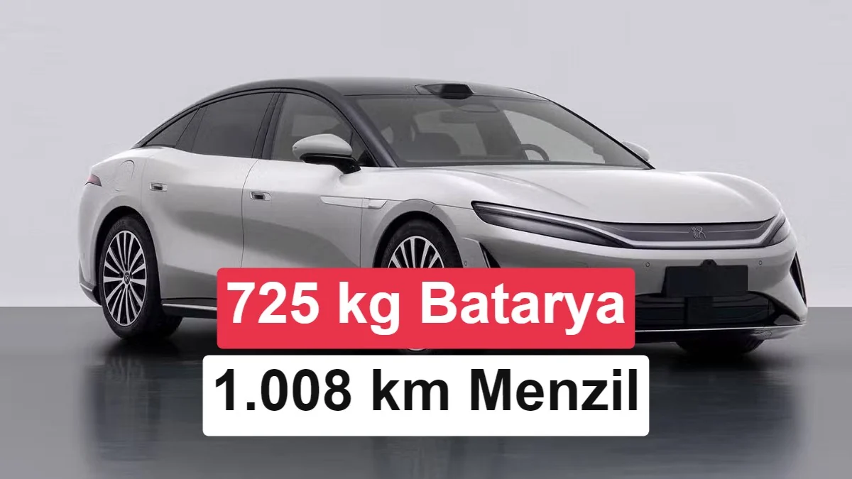 Mercedes S-Serisi'ne rakip BYD Da Han tanıtıldı: 1.008 km menzil, 725 kg'lık batarya