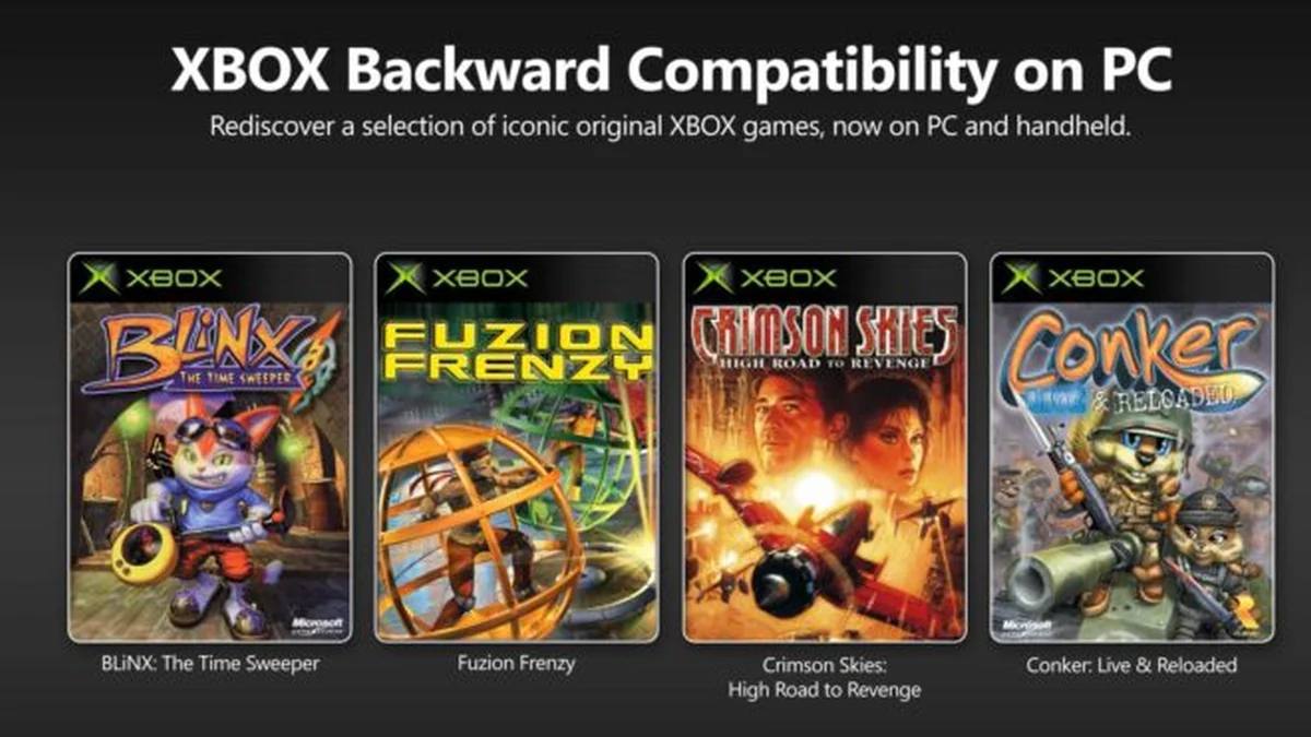 Microsoft, orijinal Xbox oyunlarını PC’ye getiriyor