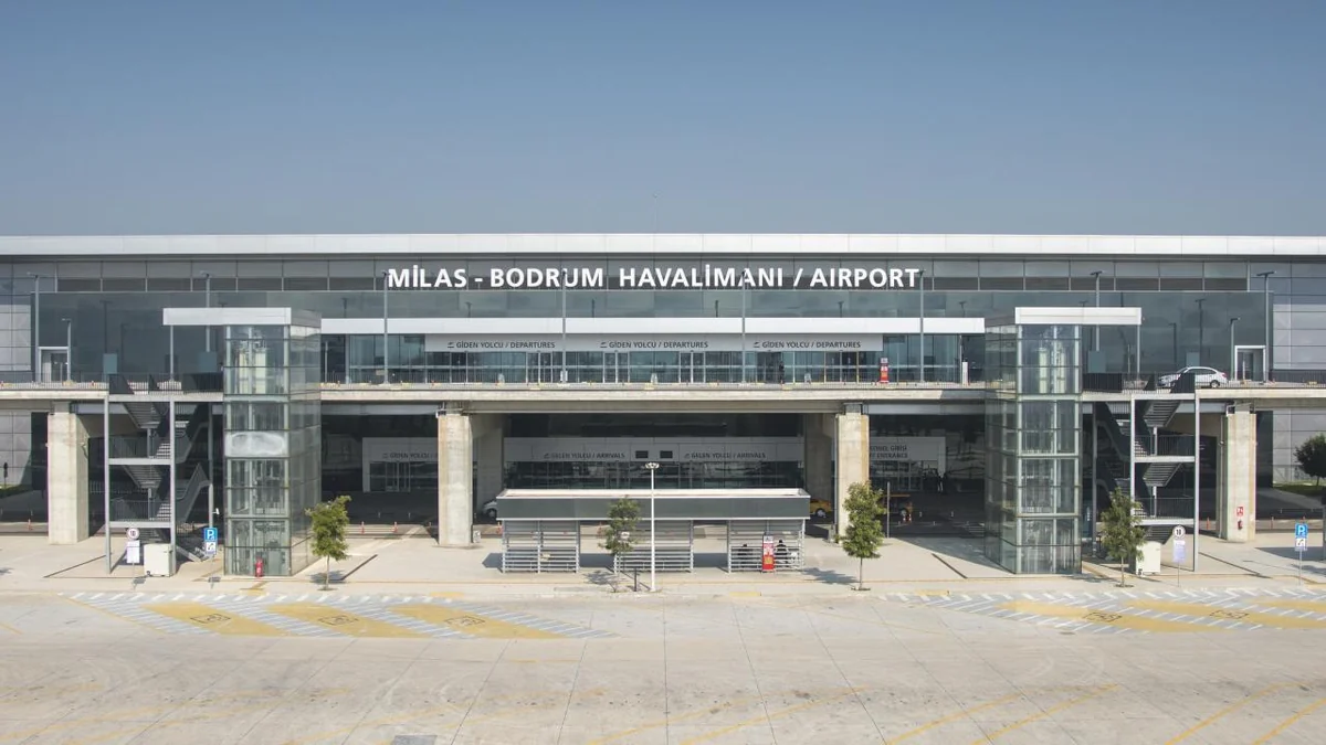 MilasBodrum Havalimanı haziran ayında 578 bin yolcuya hizmet verdi