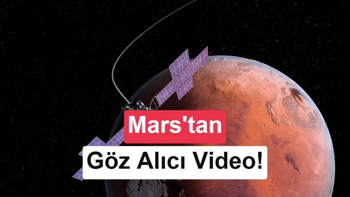 NASA'dan büyüleyici Mars paylaşımı: Timelapse videosu yayınladı