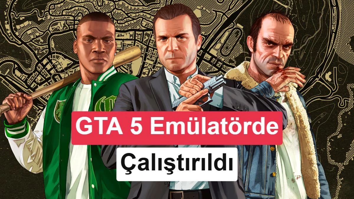 PS5 emülatörü GTA 5’i menülerine kadar açmayı başardı