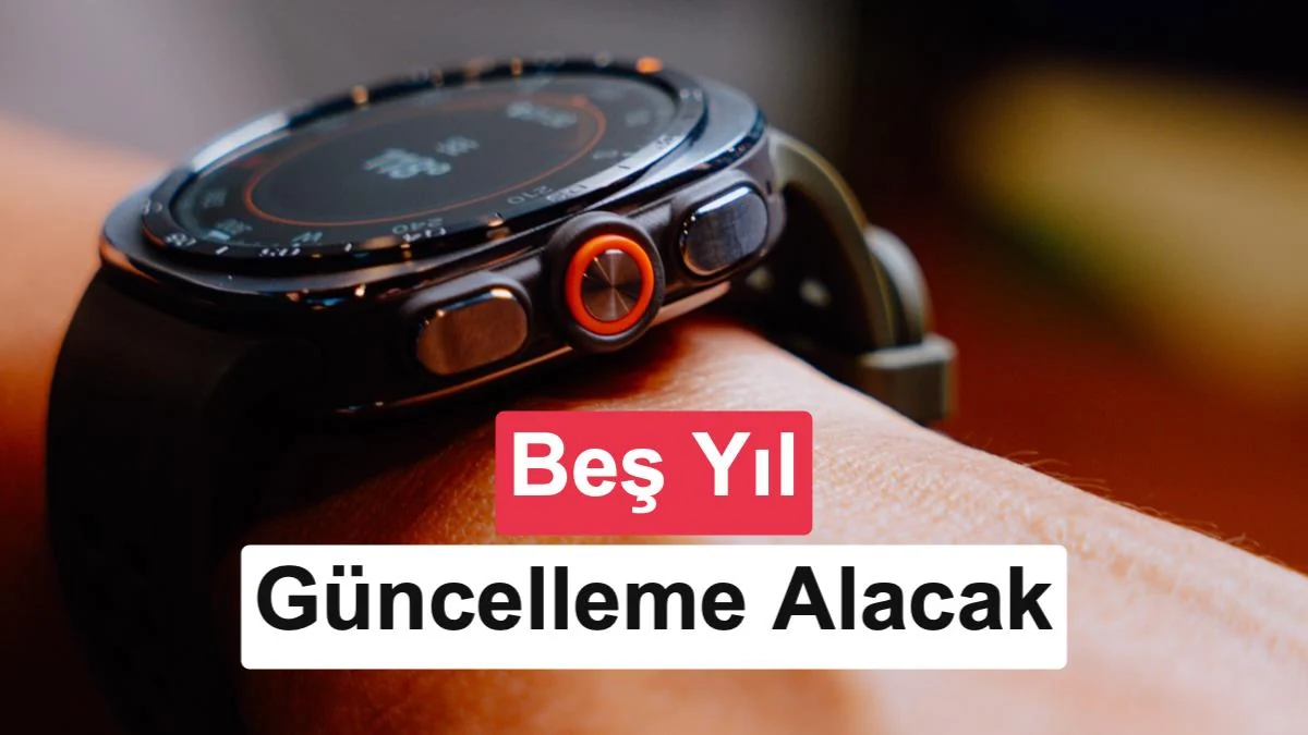 Samsung, akıllı saatlerde güncelleme desteğini 5 yıla uzattı