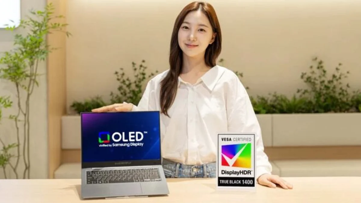 Samsung Display, dizüstü bilgisayarlar için 1.600 nit parlaklığa çıkabilen OLED panel geliştirdi