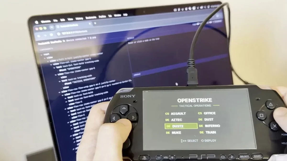 Sony PSP Artık Counter-Strike Oyununu Çalıştırıyor Sayılır