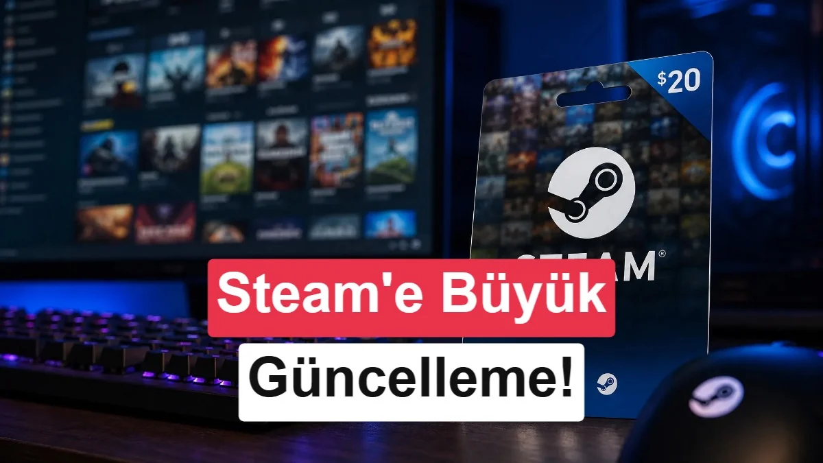 Steam'den hediye sistemi ve istek listesine büyük güncelleme