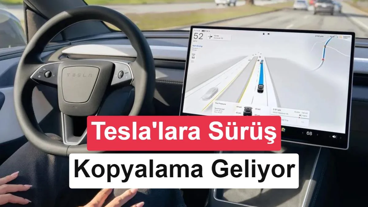 Tesla'lar artık sahibine benzeyecek: Sürüş tarzını kopyalama geliyor