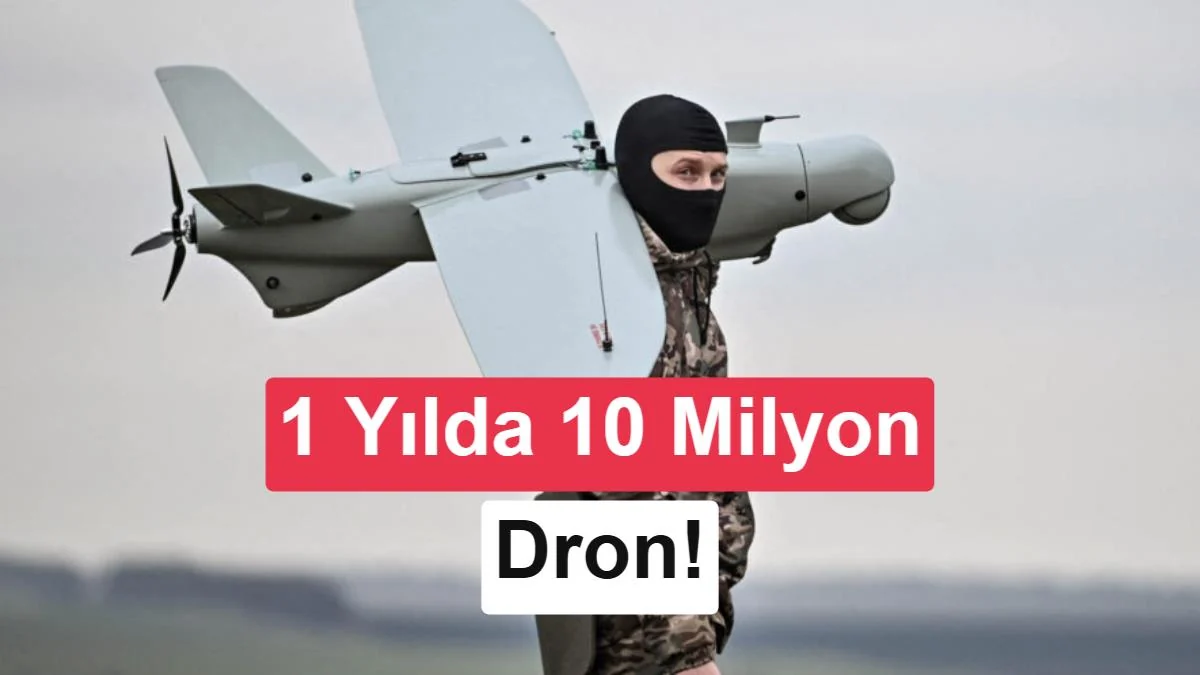 Ukrayna umudunu dronlara bağladı: Sadece bu yıl 10 milyon dron üretecek