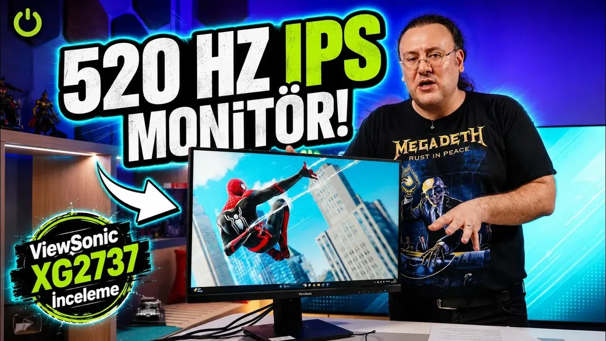 ViewSonic XG2737: 520 Hz Yenileme Hızıyla Rekabetçi Oyunlarda Akıcı Görüntü