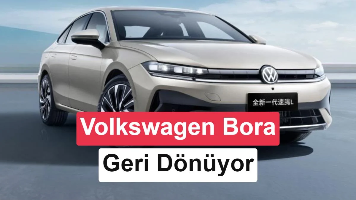 Volkswagen Bora geri dönüyor: İşte detaylar