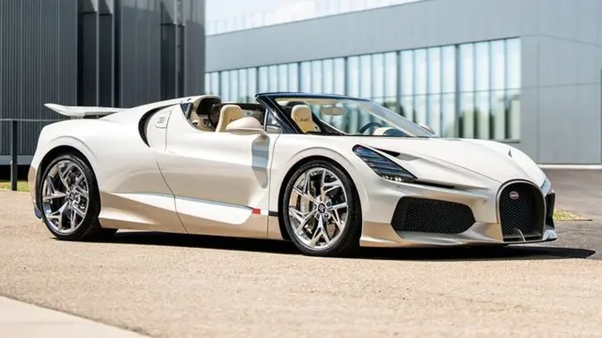W16 Motorlu Son Bugatti: Özel Üretim Mistral