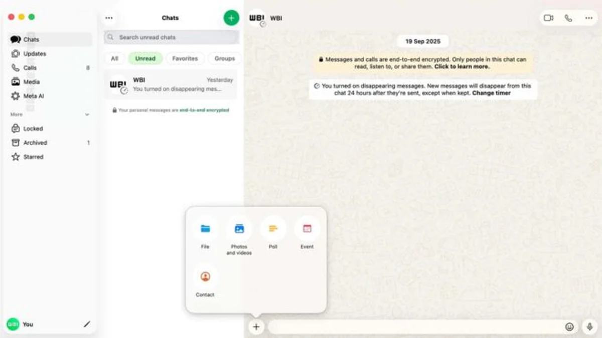 WhatsApp, “Liquid Glass” tasarımını Mac uygulamasına da getirmeye başladı