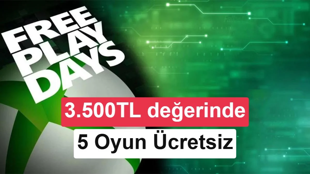 Xbox'ta bu hafta: 3.000 TL değerinde 5 oyun oynaması ücretsiz