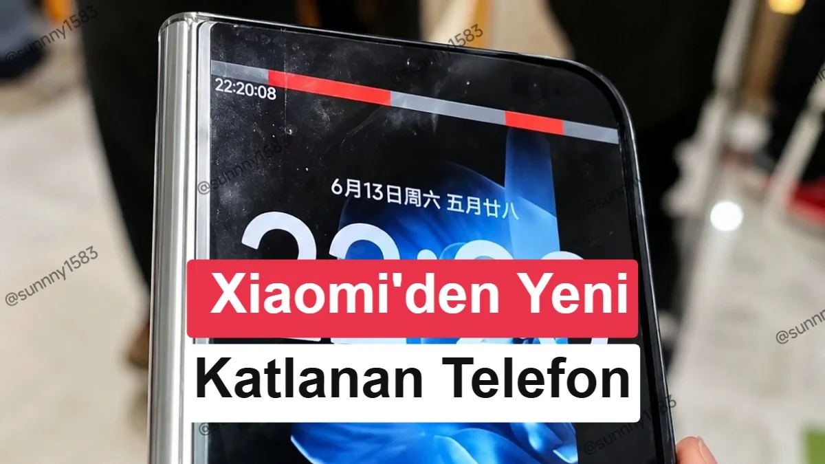 Xiaomi'nin yeni katlanabilir telefonu Mix Fold 5 ilk kez görüntülendi