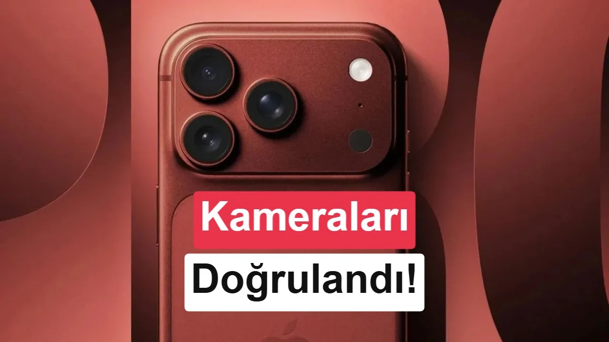 Yeni sızıntıyla iPhone 18 Pro Max'in kamera özellikleri doğrulandı
