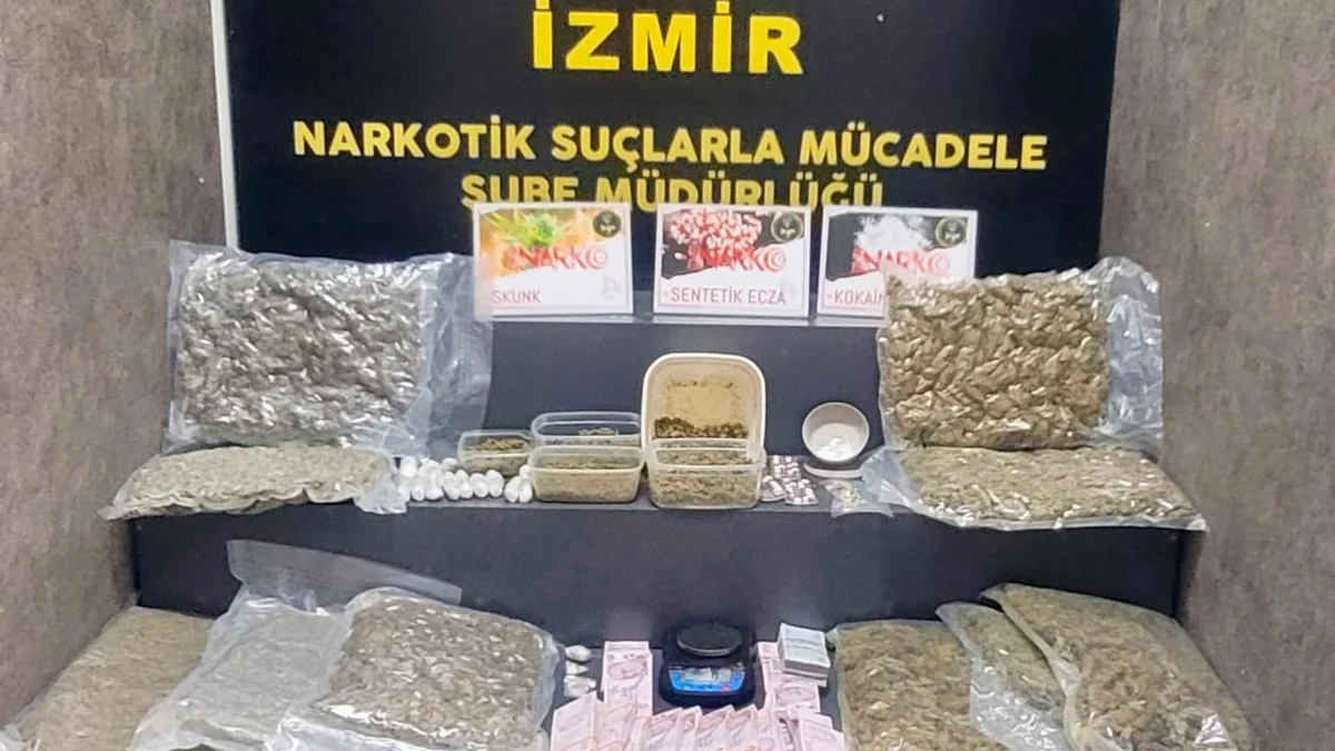 Zehir tacirlerine dağıtılacak uyuşturucular ele geçirildi